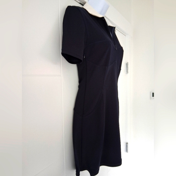 SVNDZ/ Polo Sport Dress/ Navy Blue/ Bodycon/ Size US M - Picture 5 of 14